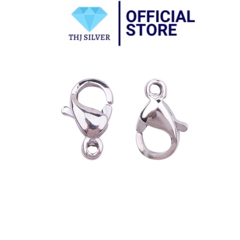 Móc khoá dây chuyền THJ - khoá càng cua chắc chắn , hàng chuẩn bạc ta