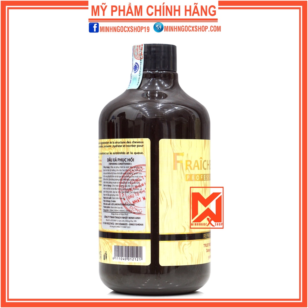 Dầu xả phục hồi FRAICHEUR REPAIRING 500ml chính hãng