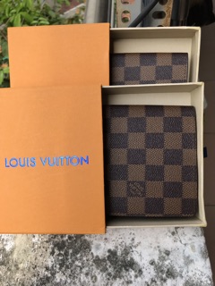 Ví nam ngắn caro fullbox