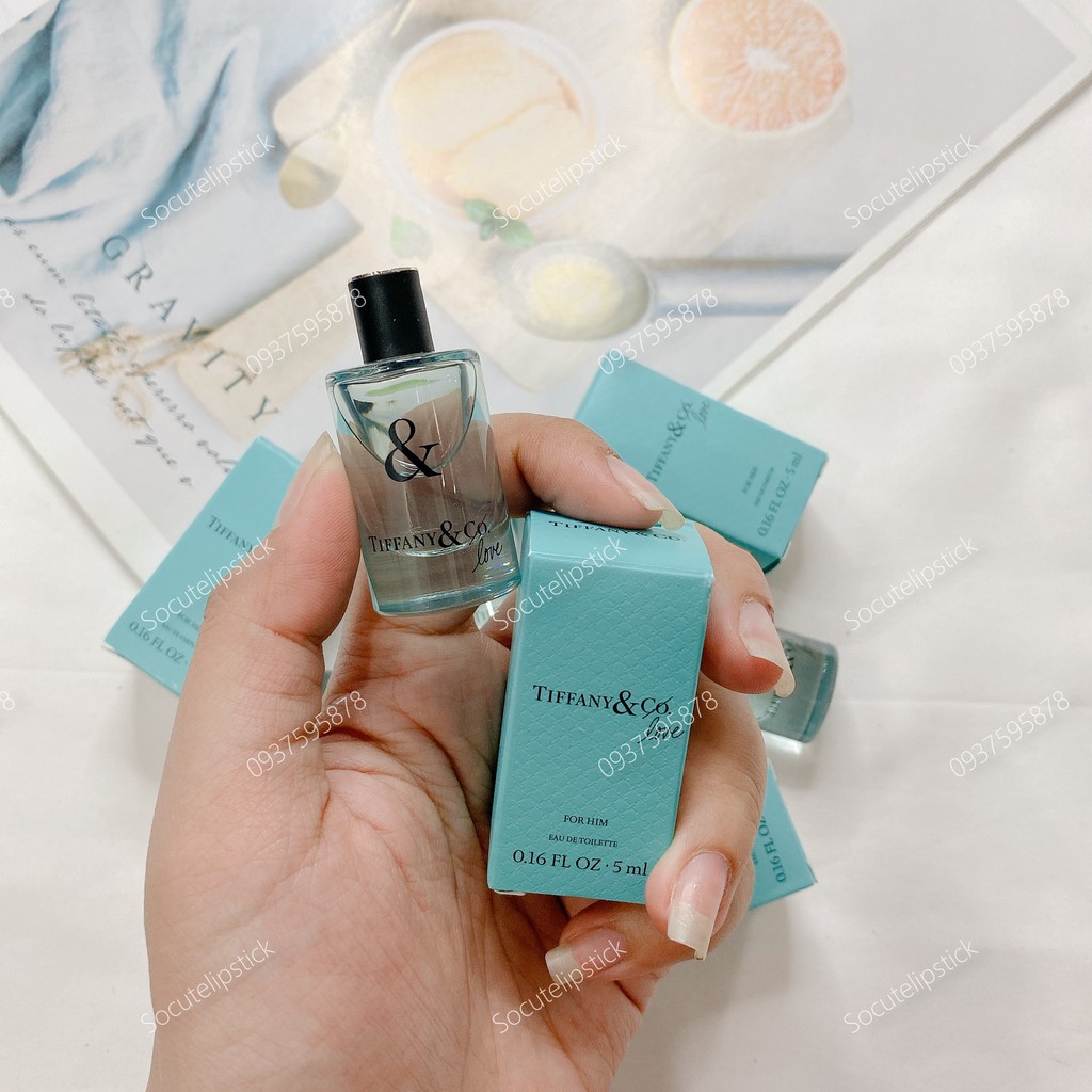 Nước hoa Tiffany Co & Love - For Him & For Her Minisize