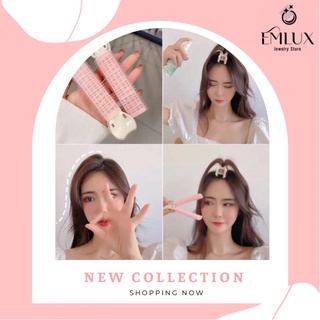 Kẹp phồng chân tóc tạo độ bồng bềnh cho tóc hot trend Hàn Quốc Emlux Jewelry Store