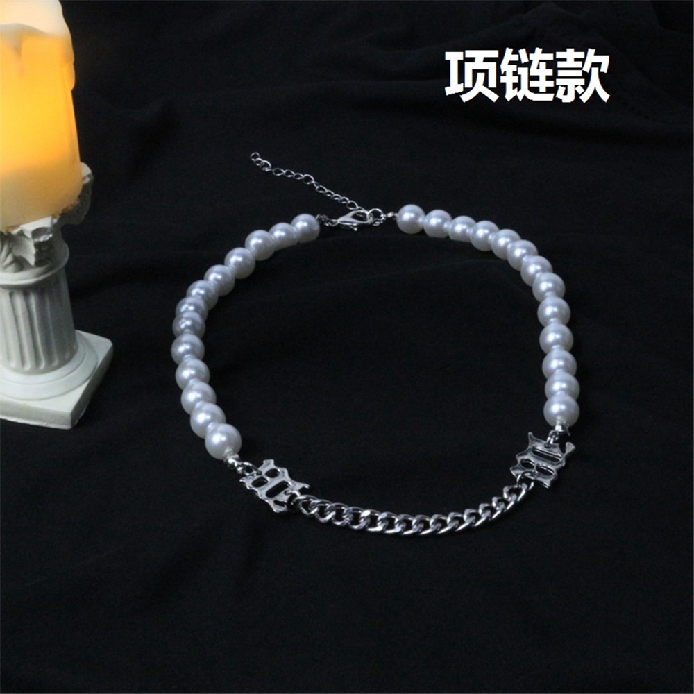 Vòng Tay Hợp Kim Đính Ngọc Trai Giả Xinh Xắn