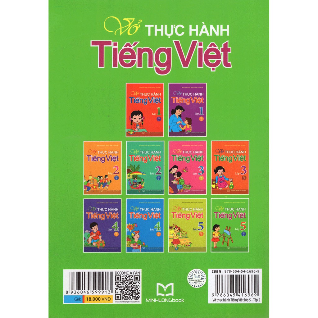Sách: Vở Thực Hành Tiếng Việt Lớp 5 Tập 2