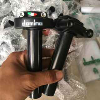 cùm tăng tốc domino đen 2 dây ga dưới gắn mọi loại xe