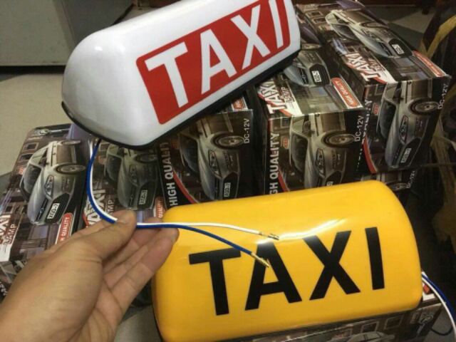 Mào Taxi Có Đèn Có Đế Nam Châm