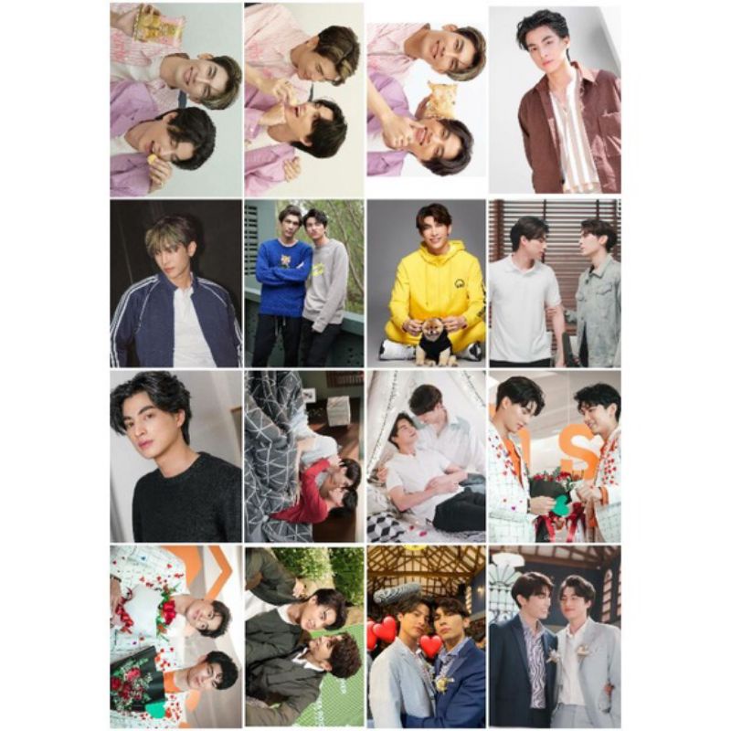 Set 50 ảnh và hình dán OTP boylove thái lan có in hình theo yêu cầu
