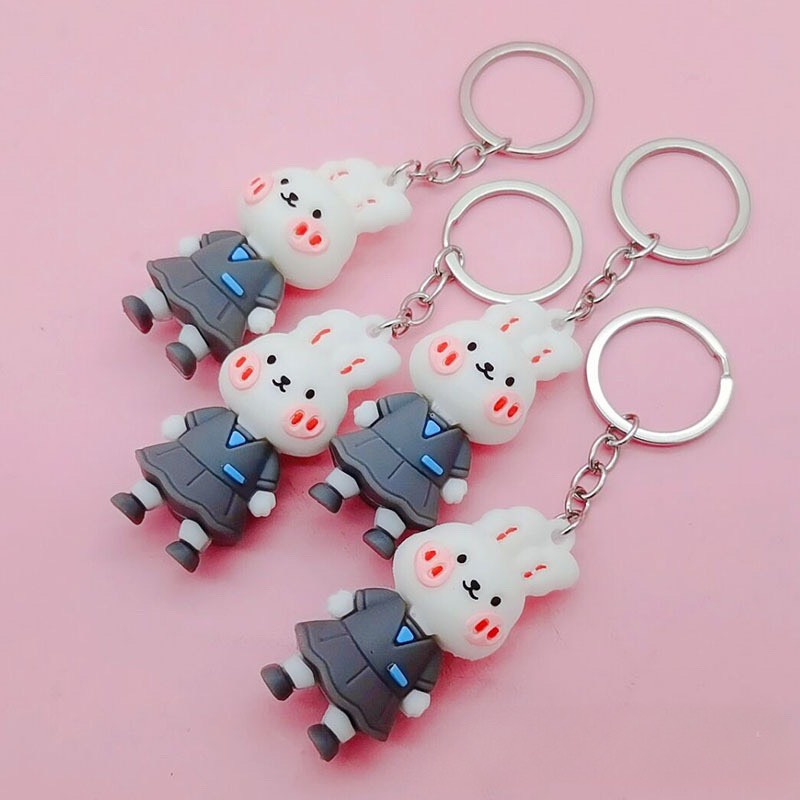 Móc Khóa Xe , Móc Cài Balo Nhiều Hình Siêu Dễ Thương