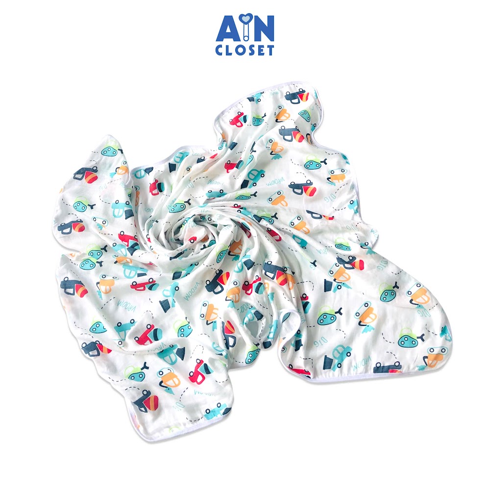 Khăn tắm xô sợi tre cho bé 100cmx125cm AICDBGUILP52 AIN Closet