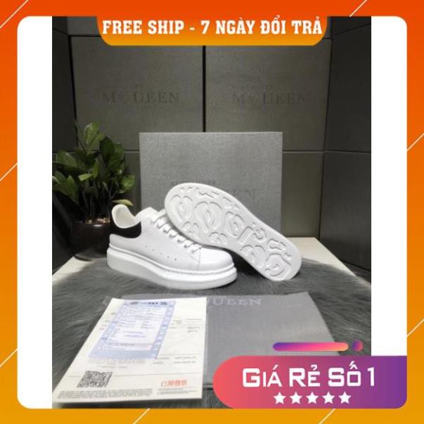 [FREESHIP-BẢO HÀNH 1 NĂM] Giày thể thao MCQ gót nhung đen dây lụa HOT TREND 2020 | BigBuy360 - bigbuy360.vn