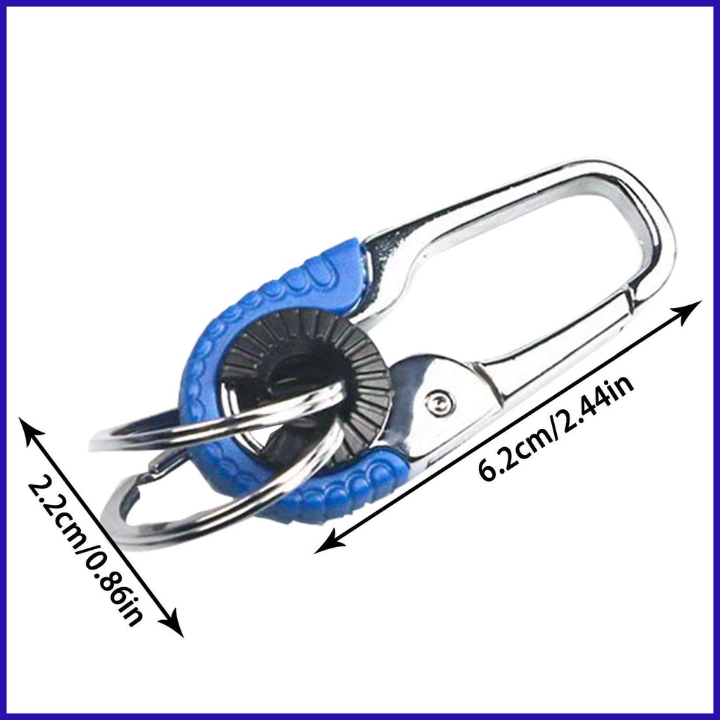 Móc Treo Chìa Khóa Xe Hơi Bằng Hợp Kim Kẽm Siêu Bền Tiện Dụng