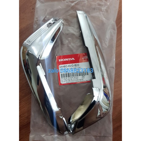 Nẹp ốp yếm  mạ crom xe Airbalde đời đầu và Airblade Fi đời đầu Honda
