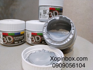 Màu Acrylic nhũ 3D 100ml