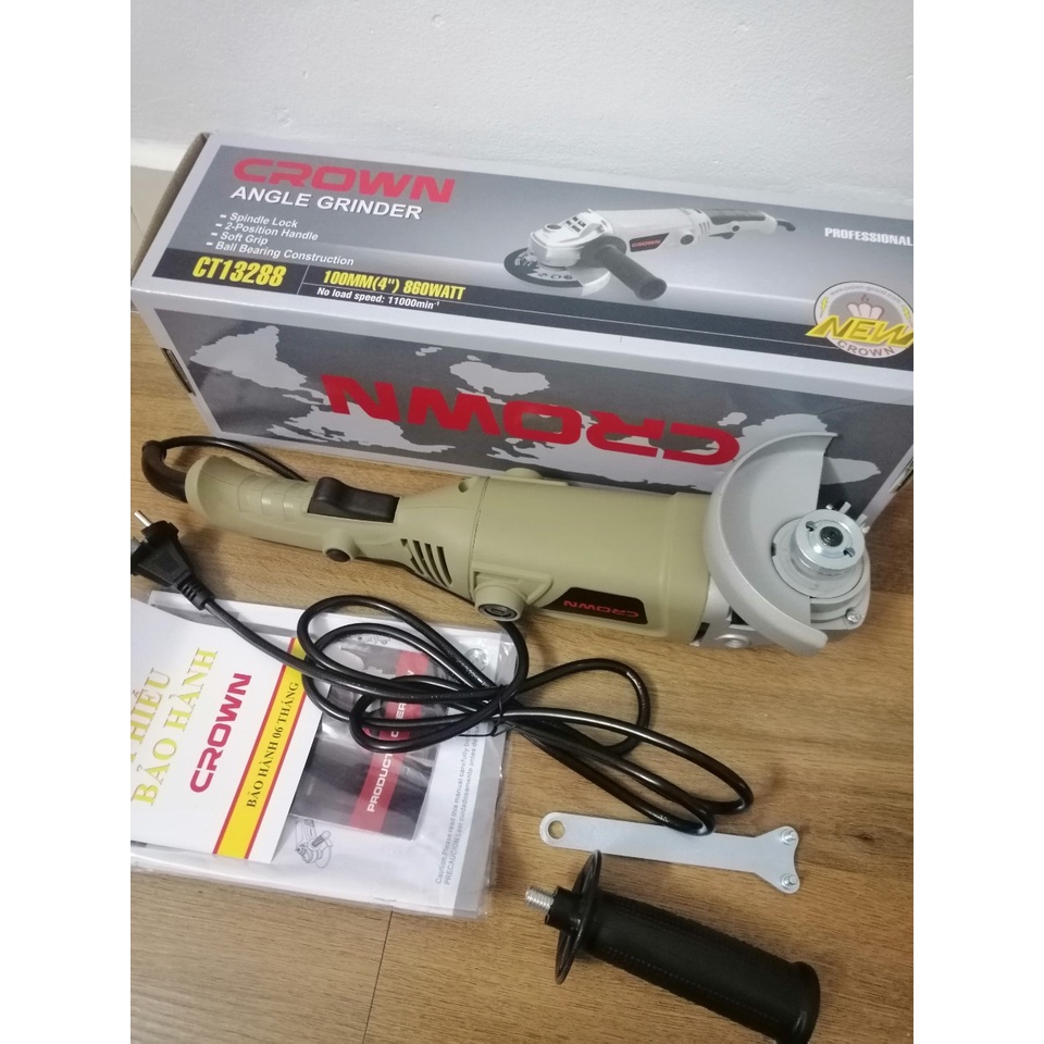 Máy mài Crown CT13288 - 100mm 860W