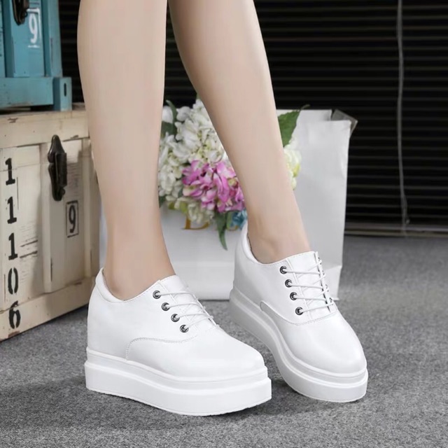 [Hàng ORDER] Giầy đế độn nâng chiều cao 9cm siêu nhẹ và êm