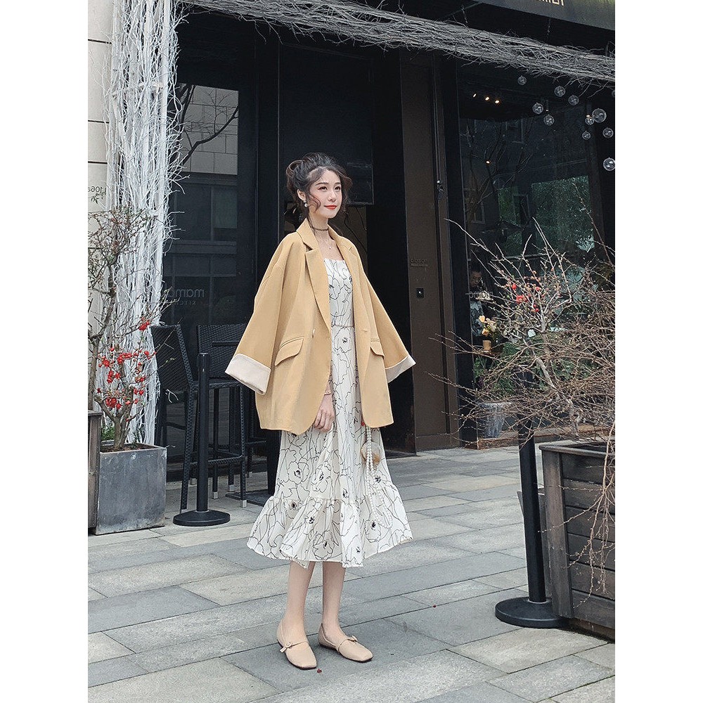 Sẵn Be M-XL,Đen(Hàng Đẹp)Áo blazer form rộng thời trang Hàn Quốc-Ảnh thật 8 hình cuối | BigBuy360 - bigbuy360.vn