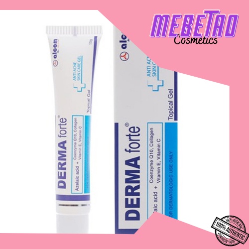 Kem Giảm Mụn Ngừa Thâm Trứng Cá, Mụn Ẩn, Mụn Đầu Đen, Derma Forte, Hàng Chính Hãng
