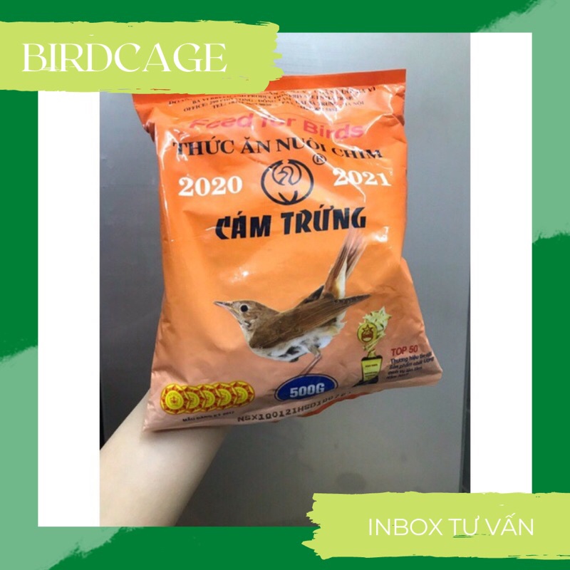 CÁM TRỨNG THỨC ĂN NUÔI CHIM