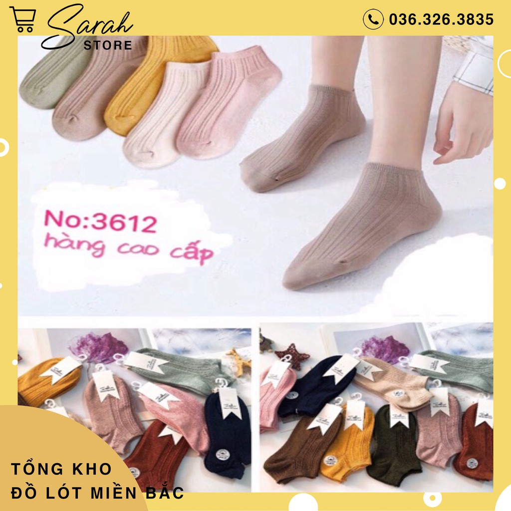 Set 10 Đôi Tất Len Gân Nữ Cao Cấp