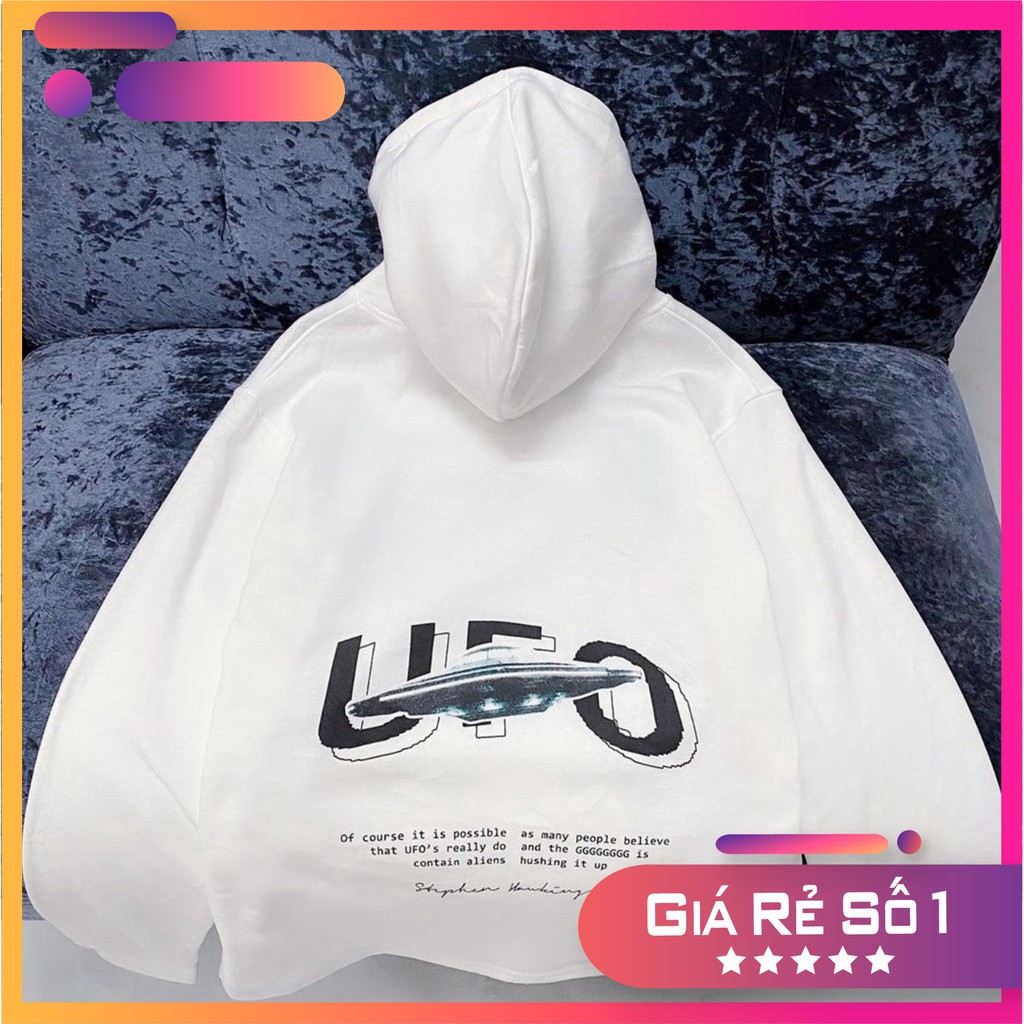 𝗡𝗘𝗪 𝗔𝗥𝗥𝗜𝗩𝗔𝗟  ÁO HOODIE NỈ NGOẠI U.F.O HD1120 (Kèm Ảnh Thật)