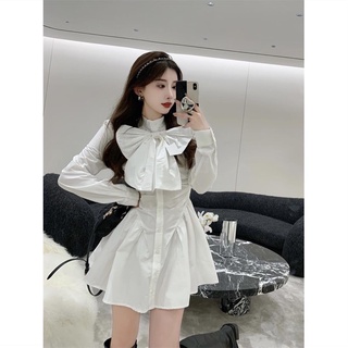 Đầm tiểu thư/đầm cổ nơ/đầm sơ mi