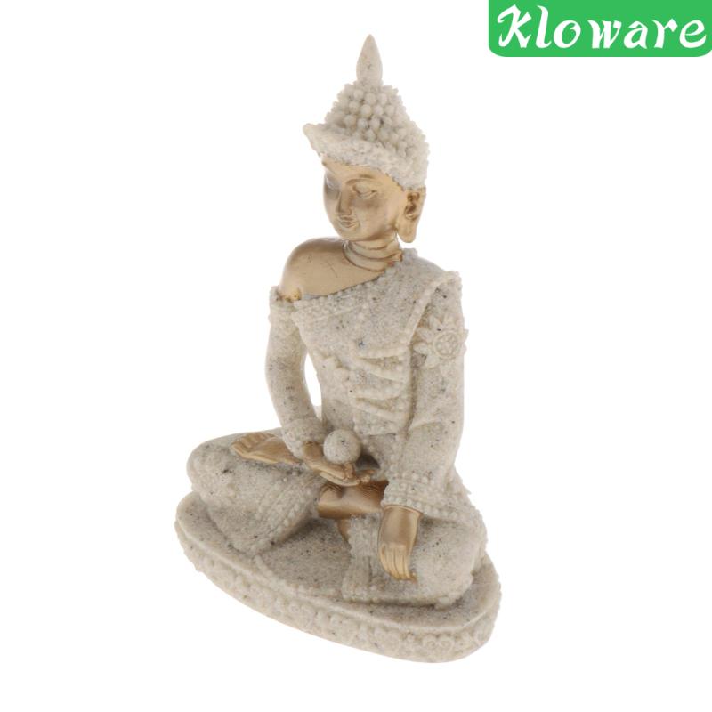 Đồ trang trí Tượng Phật Bằng Đá Cát Chạm Khắc Tinh Xảo Đẹp Mắt