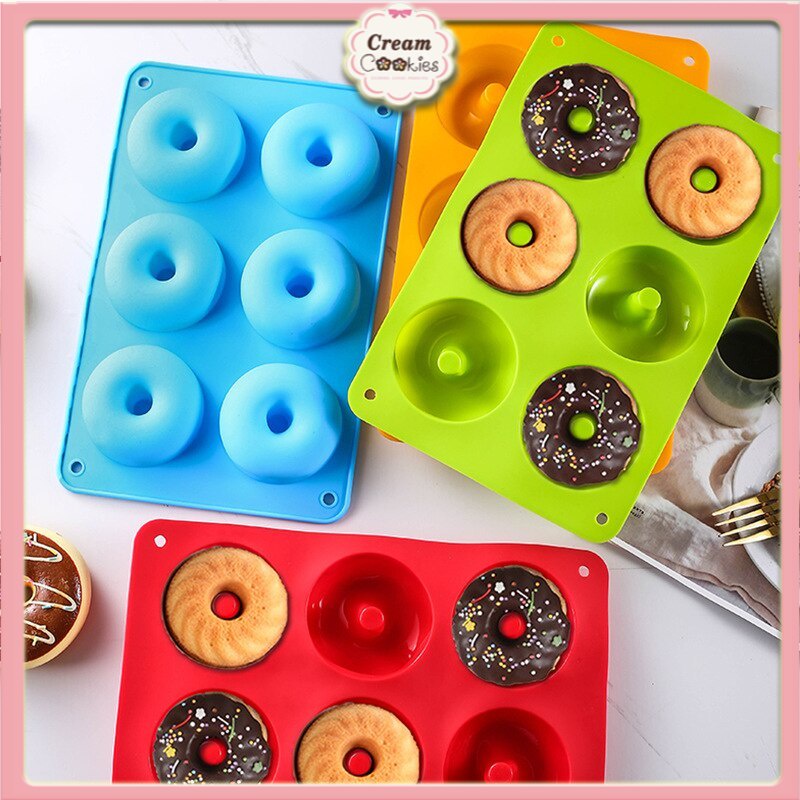 ✿✿✿Khuôn Silicon Donut Làm Bánh Ngọt,Bánh Mì⚜️FREESHIP⚜️Khay Nướng Bánh Chống Dính Đa Năng✿✿✿
