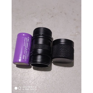Combo ống nối ngắn, đuôi nam châm, pin 18350
