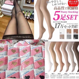 Set 5 đôi quần tất Nhật