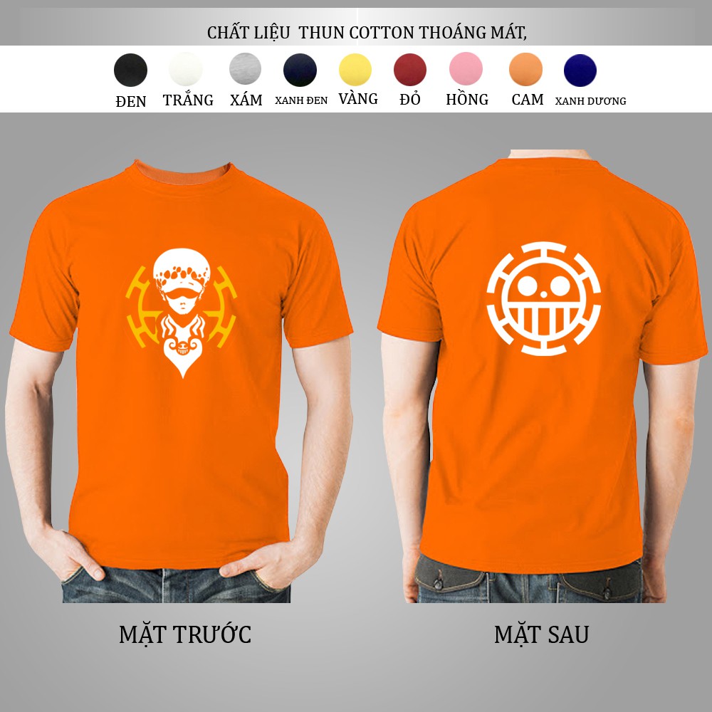 [FreeShip] Áo Phông Nam Nữ, Áo Thun Nam Nữ OnePiecee Laww Chất Thun đủ màu đủ size