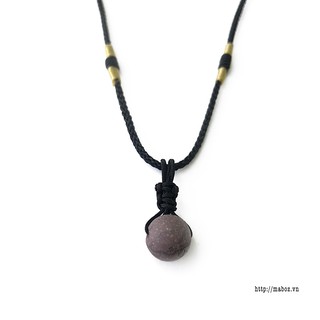 Dây chuyền stoneck đá matte flower