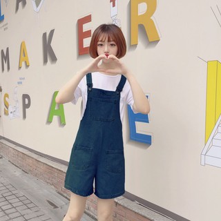 [Trợ giá] Quần yếm jean - Hàng có sẵn