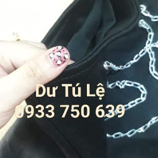 Chân váy (SỈ 39K) lệch tà chain KÈM ẢNH THẬT