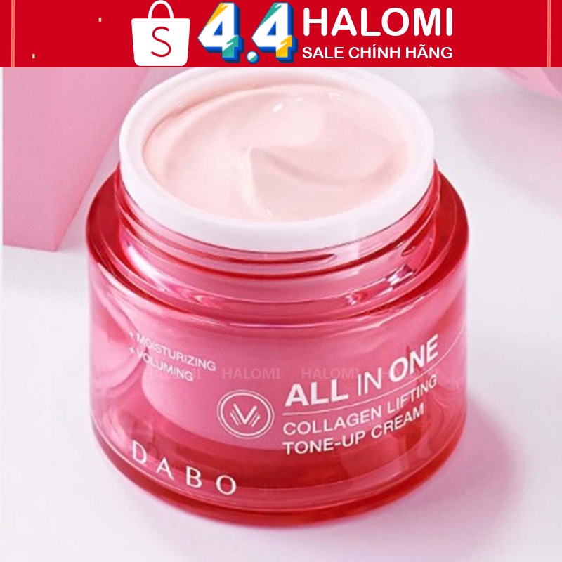 Kem lót nâng tone All In One Dabo Collagen Lifting Tone Up căng mịn da Hàn Quốc 50ml