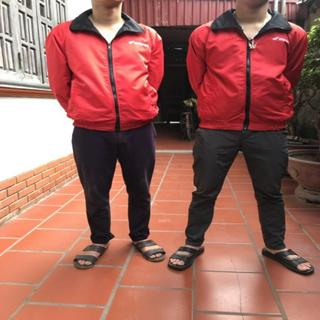 {Khuyến Mãi}. Áo Gió Honda 2 Mặt Đỏ Đen Cao Cấp
