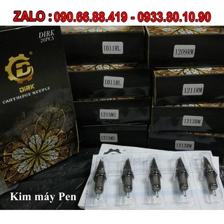 [ 5 - 20 kim ] DIRK kim xăm chuyên cho máy Pen, xăm hình tattoo phun xăm thẩm mỹ và xăm body - Kim xăm máy Pen, kim đạn