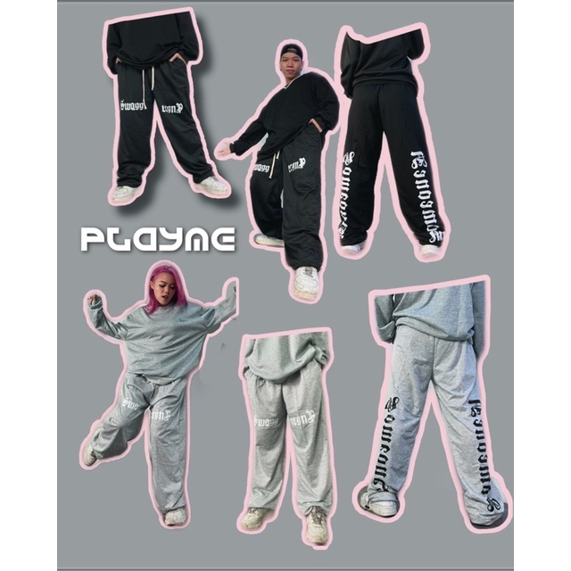 Quần Tập Nhảy form Hiphop, Basic có chữ, Unisex