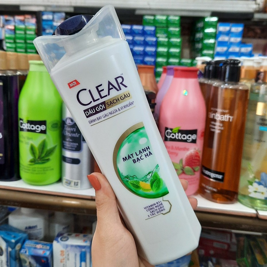 Dầu gội Clear sạch gàu, nuôi dưỡng da đầu 340g (330ml)