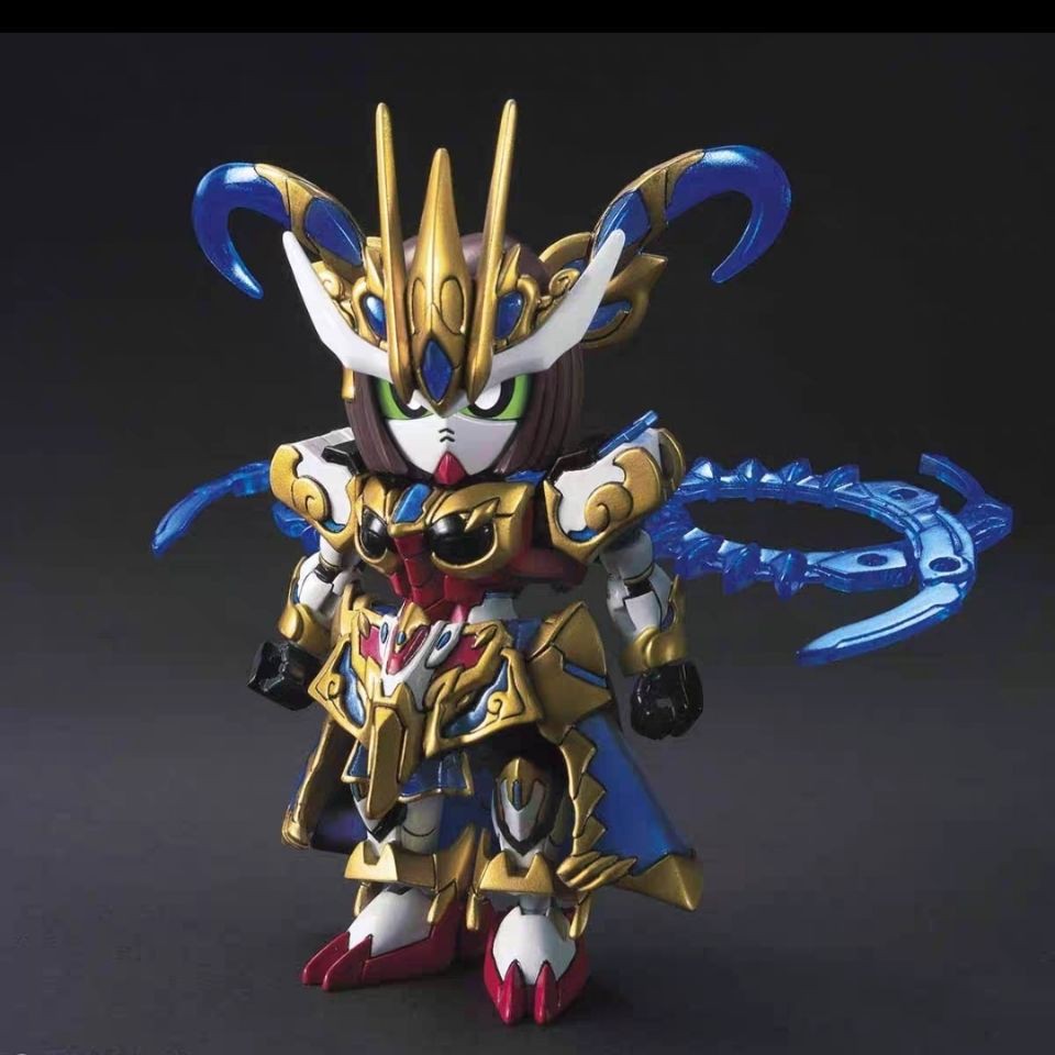 ✜◄♝Mô hình lắp ráp Bandai Gundam Q Phiên bản SD BB Tam quốc sáng tạo bậc thầy Lưu Bị Quan Vũ Trương Phi Triệu Vân G