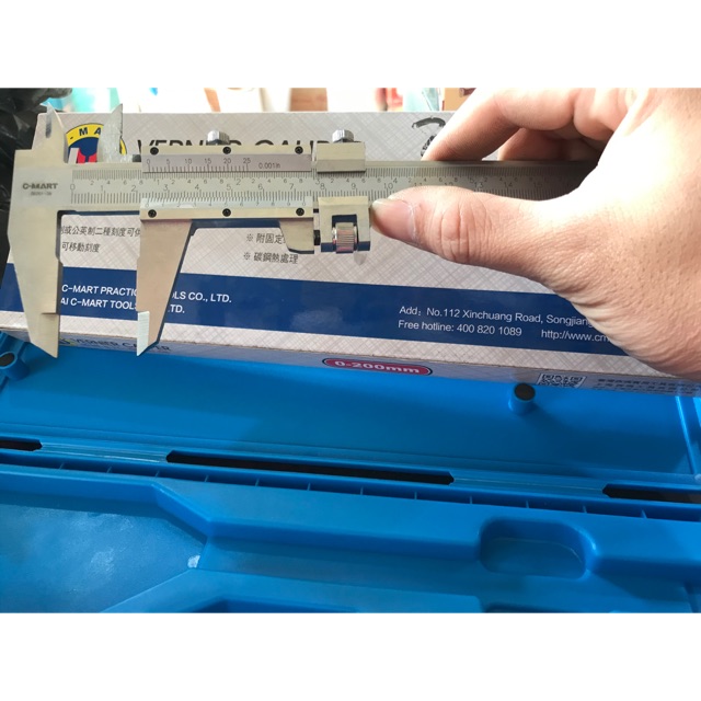 THƯỚC KẸP CƠ D0201-08 CMART
