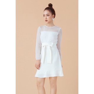 Đầm xòe dài tay phối - 20Again