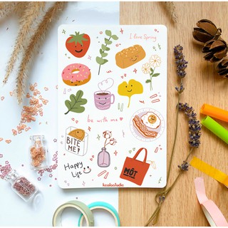 Bullet journal sticker - Cozy life 2- Trang trí sổ planner