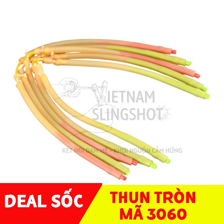 [HÀNG CHUẨN] Dây Thun Tròn Bắn Cá Ná Cao Su, Mã 3060 , Thun Tròn Bắn Cá Ná Cao Su Hàng Chính Hãng Lực Căng - Bền Bỉ