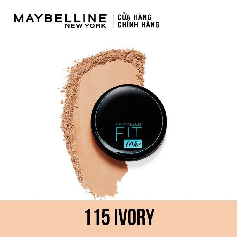 Phấn Mịn Lì tự nhiên Maybelline Fit Me Matte Poreless Powder 8.5g