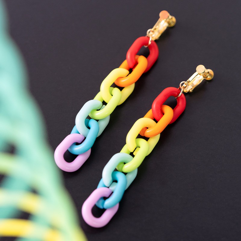 Khuyên Tai Hình Cầu Vồng Xinh Xắn Cho Nữ