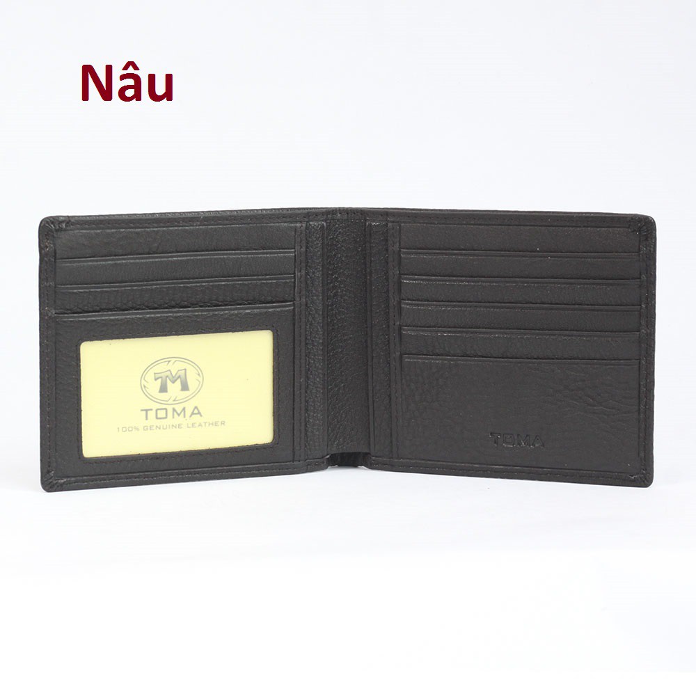 Bóp ví da nam Toma Việt Nam VI2ANDG211 - da bò