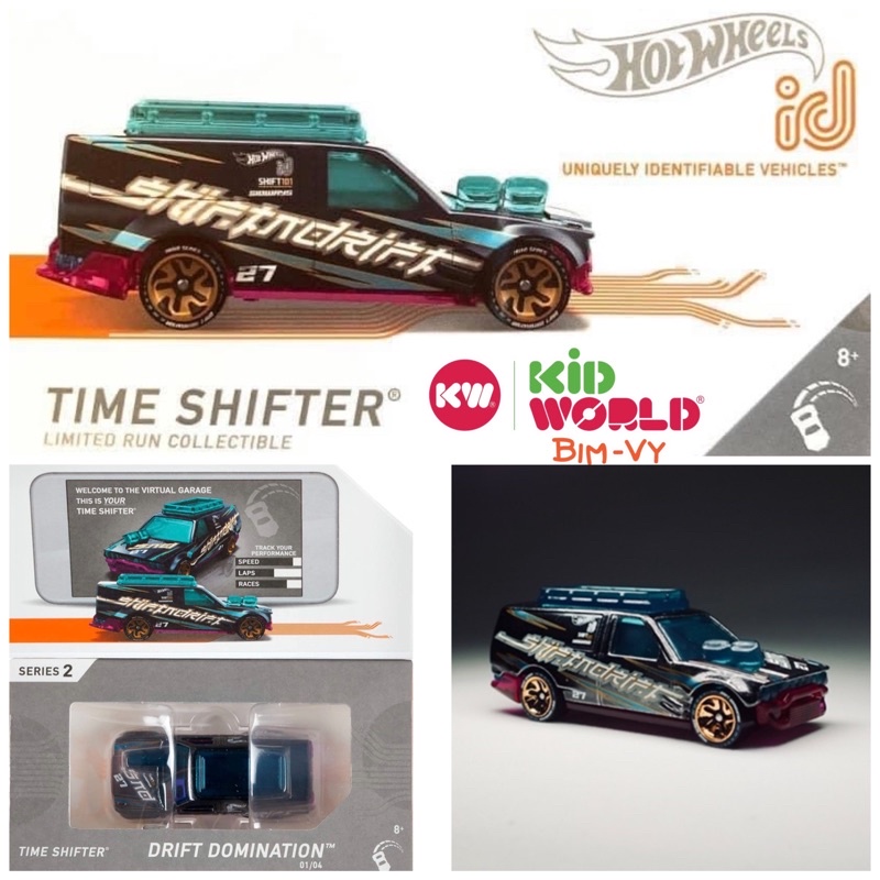 Xe mô hình Hot Wheels ID Series 2 2020 Time Shifter GMK98.