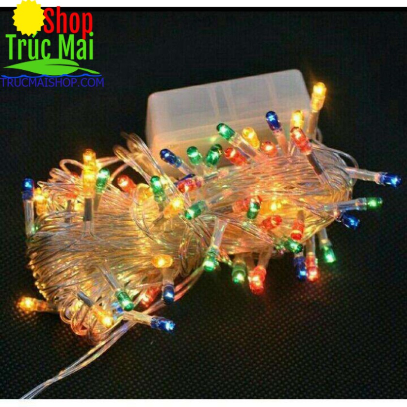 Dây Đèn Led Chớp Nháy Fairy Light 5m trang trí Tết Đủ Màu - Để được ngoài trời0