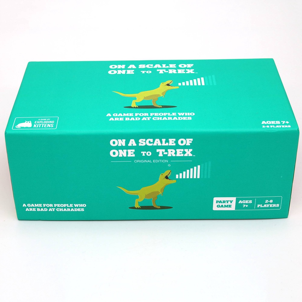 Trò chơi Board Game On a Scale of One to T-Rex đam mê Thế giới Khủng Long