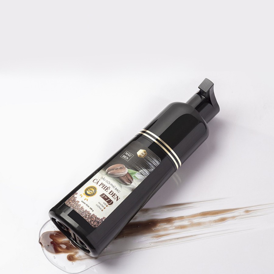 Dầu Gội Phủ Bạc Cà Phê Đen Mộc Nhu 3In1 280gr