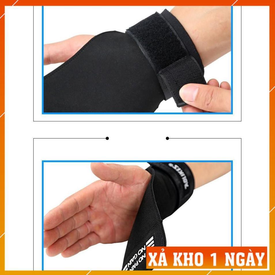 Đổ Sỉ - AOLIKES 7639 - 1 đôi - no pain băng cuốn cổ tay, dây kéo lưng trợ lực cổ tay nâng tạ chống trượt chuyên gym